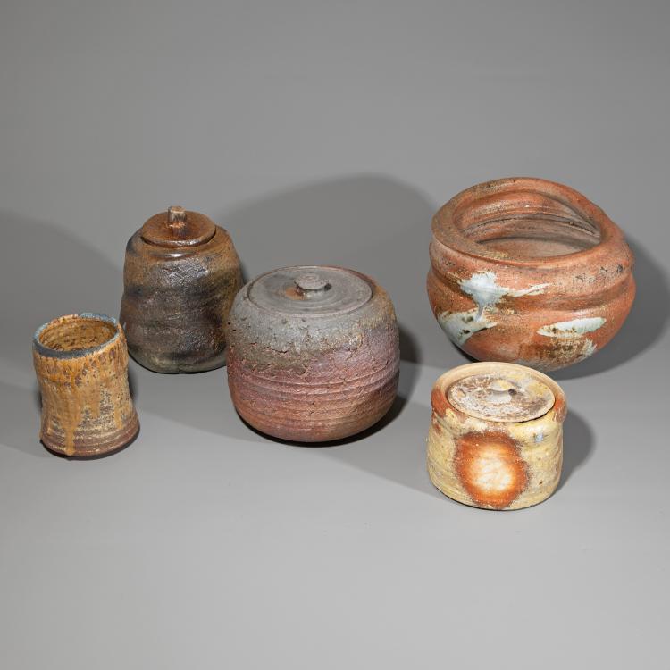 Hauptbild zu Objekt, Five ceramic vessels, unbekannt, K-16O 170