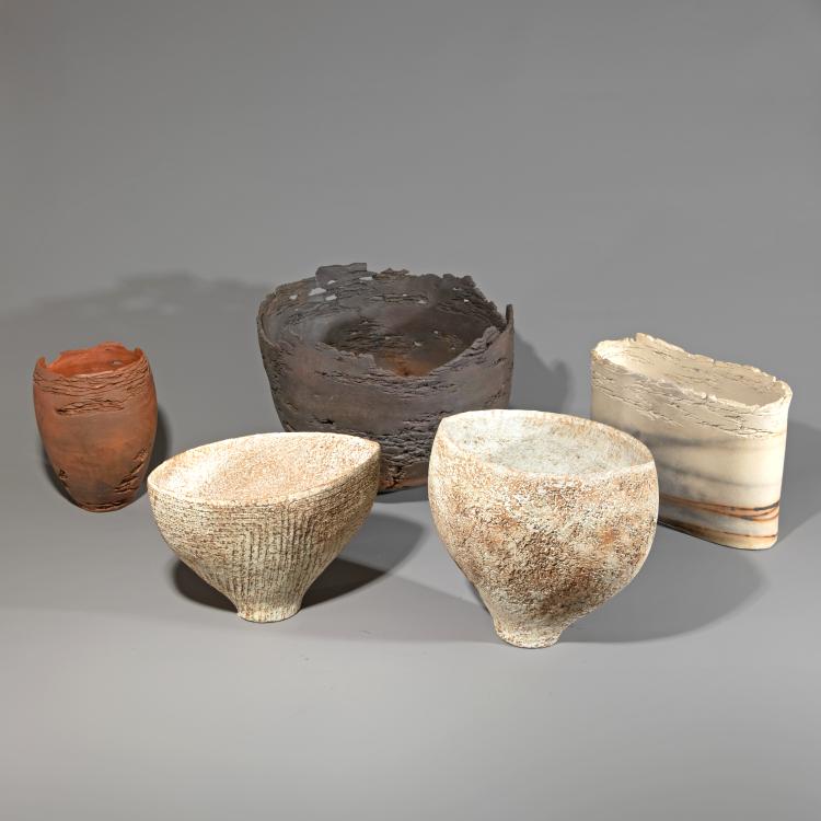 Hauptbild zu Objekt, Five ceramics, unbekannt, K-16O 171