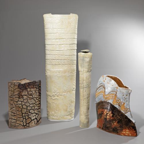 Four vases