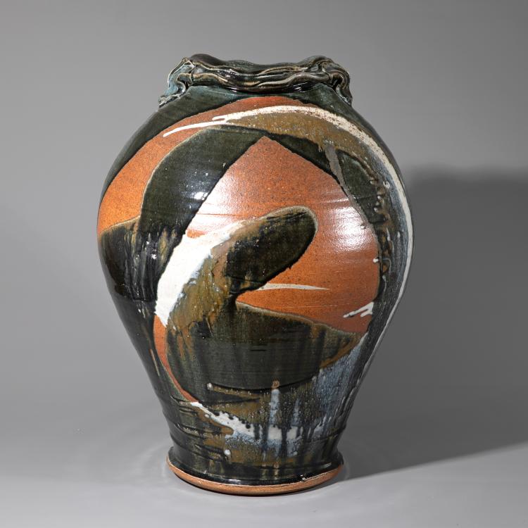 Hauptbild zu Objekt, Gro&szlig;e Vase, unbekannt, K-16O 176