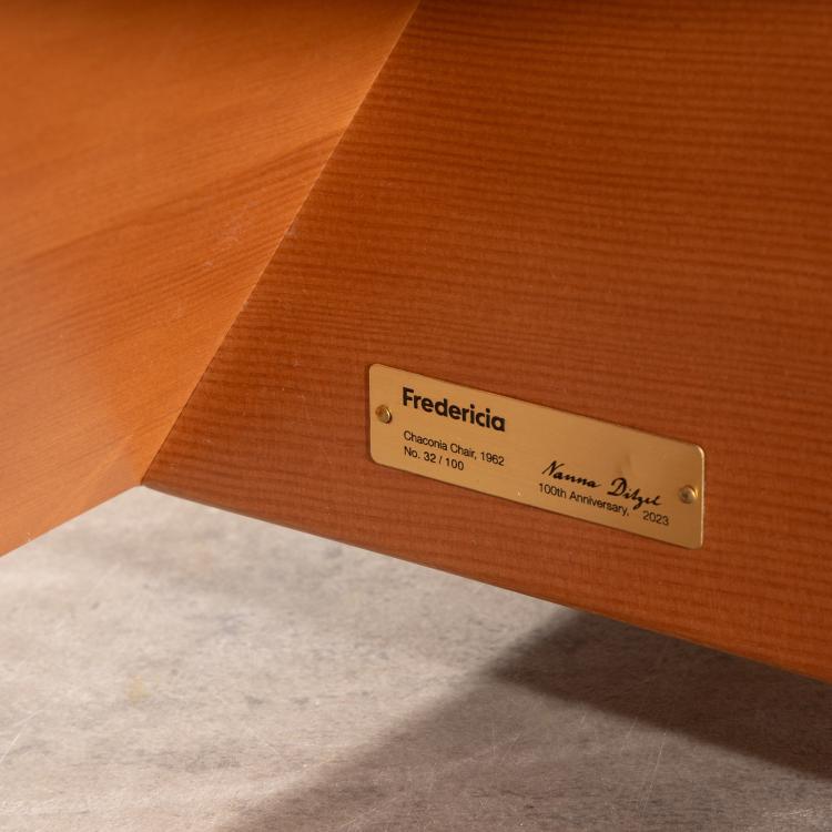 Bild 1 zu Objekt, Limitierter Sessel Modell Chaconia Nr. 32/100, Nanna Ditzel, Fredericia, K-16B 689