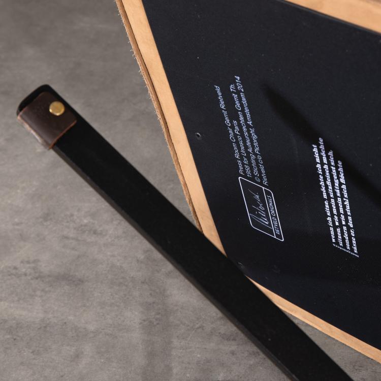 Bild 6 zu Objekt, Lounge Sessel Modell Pressroom Chair, Gerrit Rietveld, Rietveld Originals / Spectrum, K-16B 626