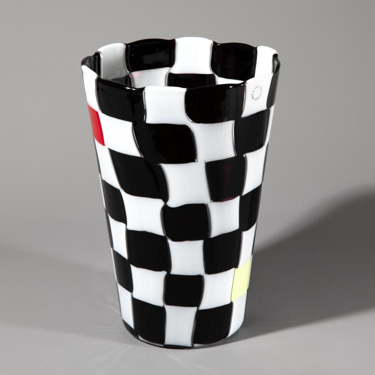 Hauptbild zu Objekt, Vase V.V.V., Gianni Versace, Venini & C., Murano, K-16A 188