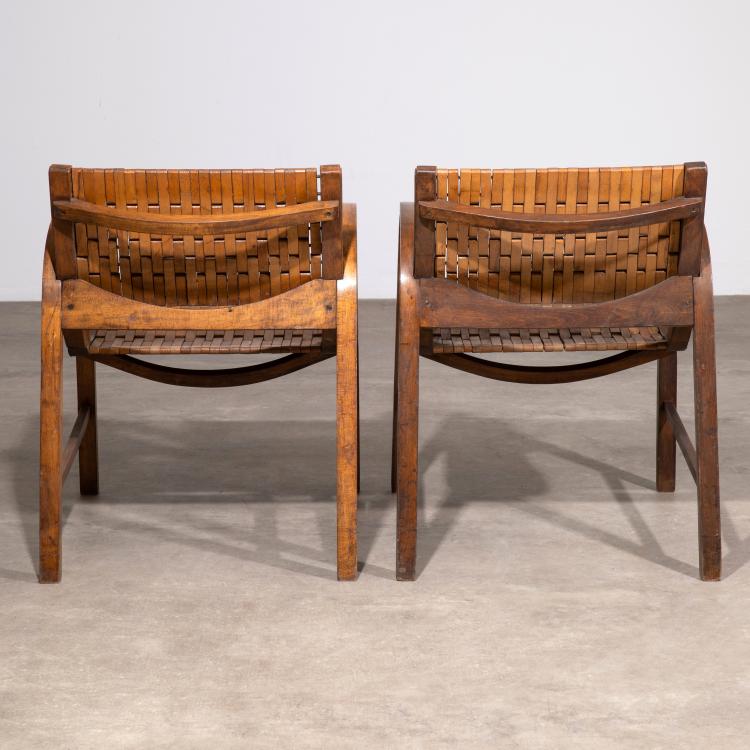 Bild 5 zu Objekt, 2 articulated armchairs, Georg v. Olnhausen K. G., K-16O 13