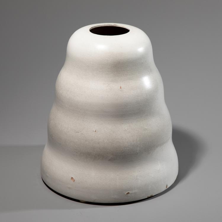 Hauptbild zu Objekt, Fr&uuml;he, seltene gro&szlig;e Vase Modell 623 aus der Serie 'Ceramiche di Fumo', Ettore Sottsass, Bitossi, Montelupo;i Il Sestante, Mailand, K-16B 774