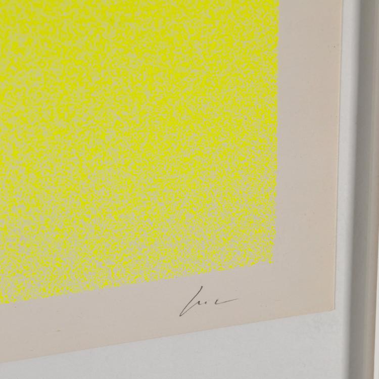 Bild 2 zu Objekt, 'Leuchtrot-oranges Rund auf leuchtgelb', Rupprecht Geiger, K-16B 497