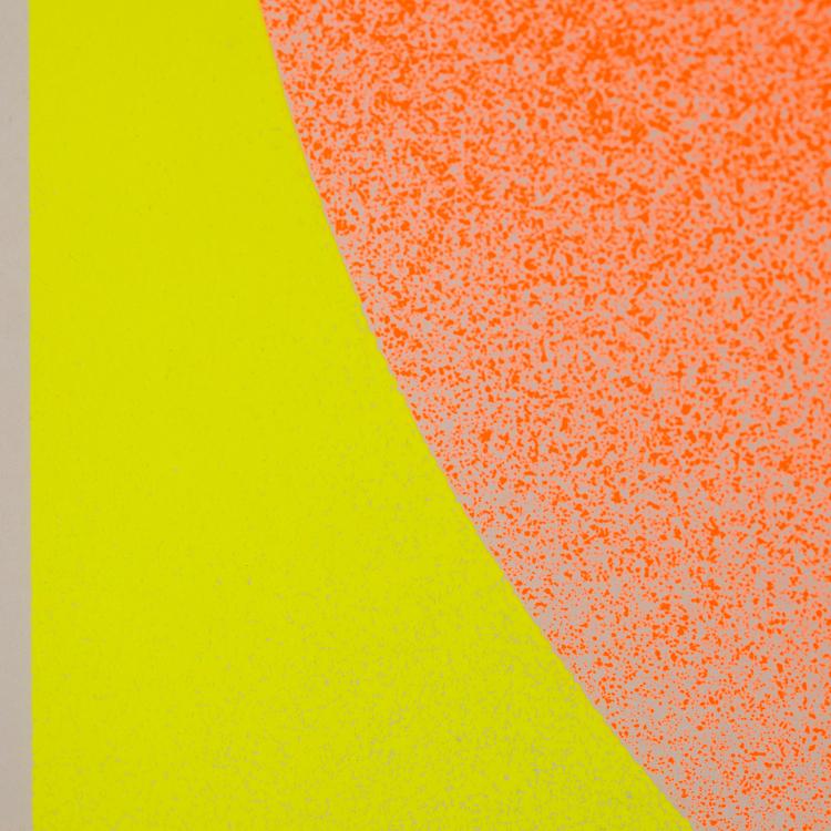 Bild 3 zu Objekt, 'Leuchtrot-oranges Rund auf leuchtgelb', Rupprecht Geiger, K-16B 497