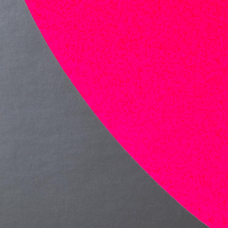 Bild 4 zu Objekt, 'Leuchtrot kalt Rund auf Silber', Rupprecht Geiger, K-16B 501