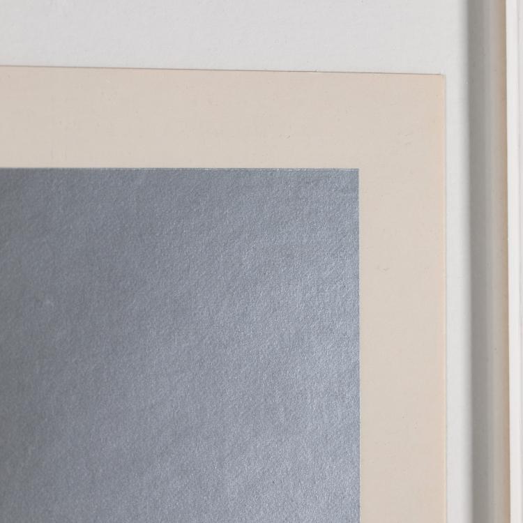 Bild 5 zu Objekt, 'Leuchtrot kalt Rund auf Silber', Rupprecht Geiger, K-16B 501