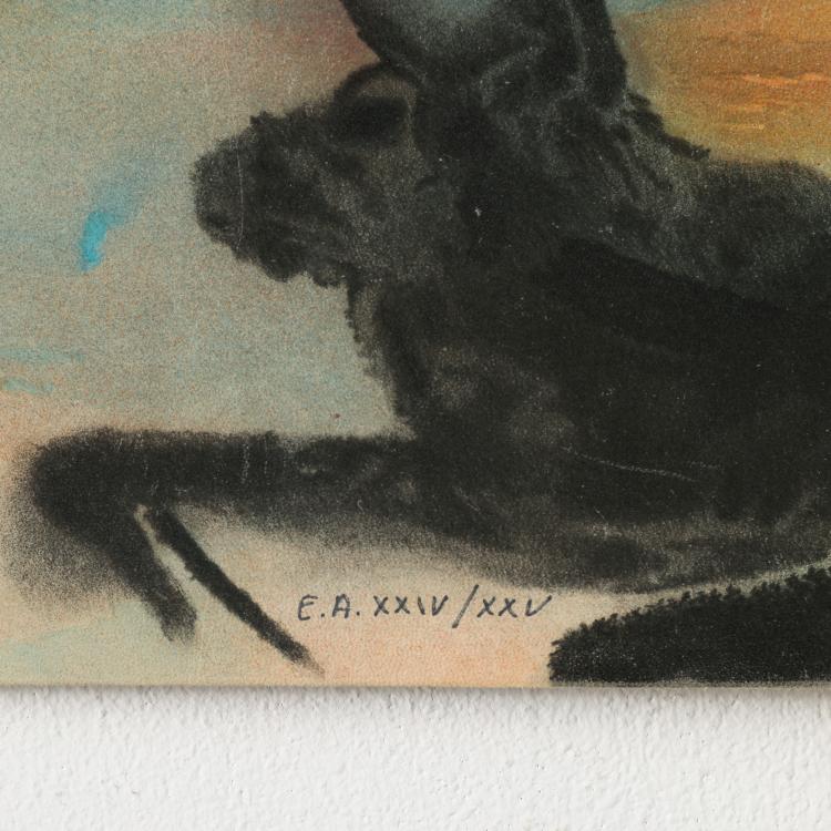 Bild 2 zu Objekt, Aus der Mappe Sigmund Freud Moise et le Monoth&eacute;isme, 1974, Salvador Dal&iacute;, K-16B 382