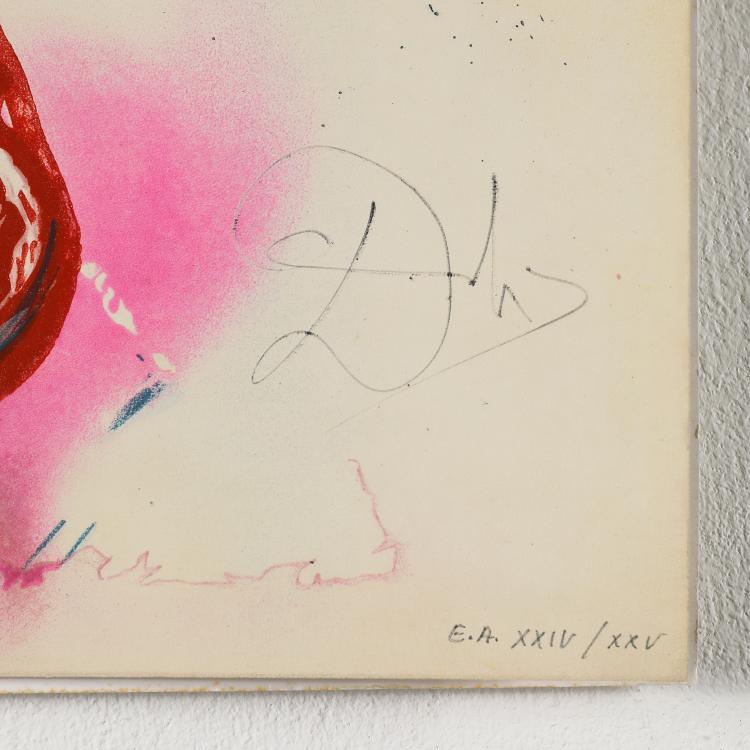 Bild 2 zu Objekt, Aus der Mappe Sigmund Freud Moise et le Monoth&eacute;isme, 1974, Salvador Dal&iacute;, K-16B 383