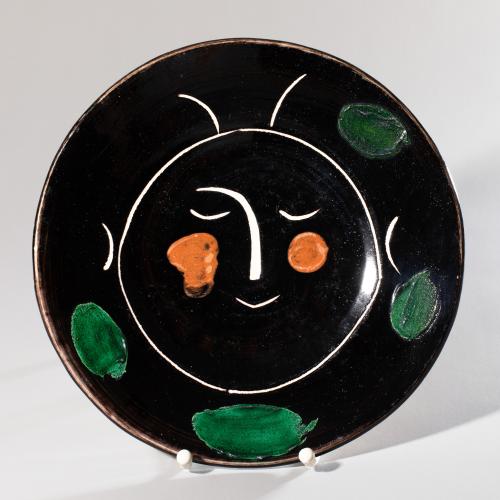 Teller aus dem Service 'Visage Noir', 1948