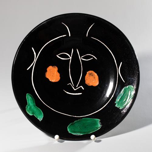 Teller aus dem Service 'Visage Noir', 1948