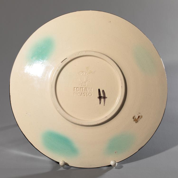 Bild 3 zu Objekt, Teller aus dem Service 'Visage Noir', 1948, Pablo Picasso, K-16B 372