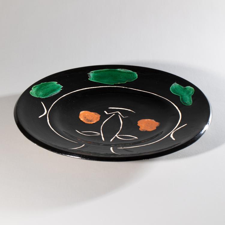 Bild 5 zu Objekt, Teller aus dem Service 'Visage Noir', 1948, Pablo Picasso, K-16B 372