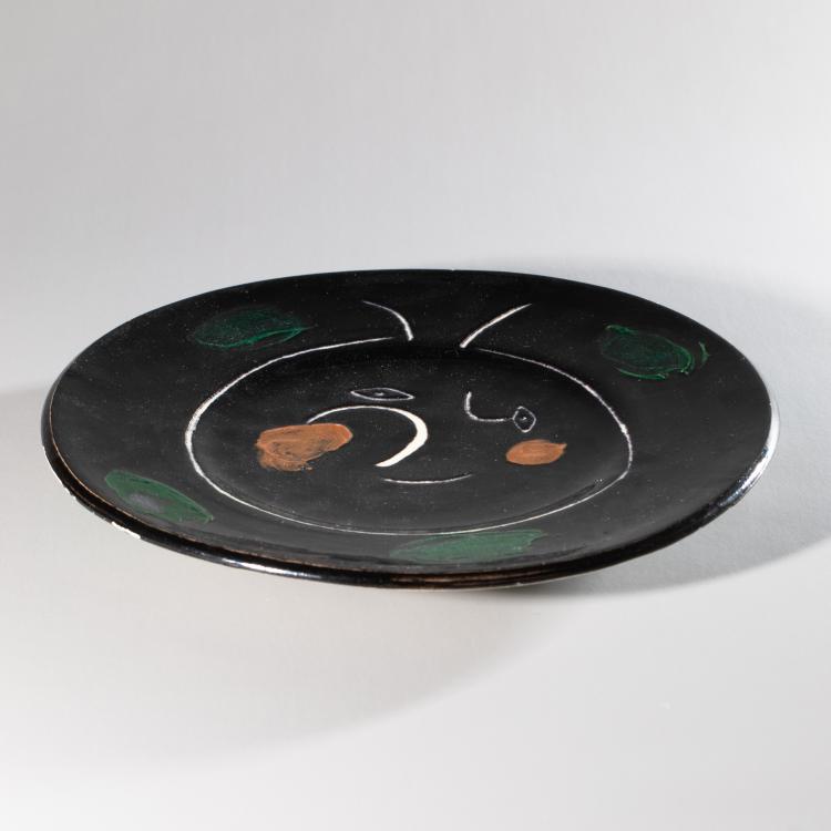Bild 5 zu Objekt, Teller aus dem Service 'Visage Noir', 1948, Pablo Picasso, K-16B 373
