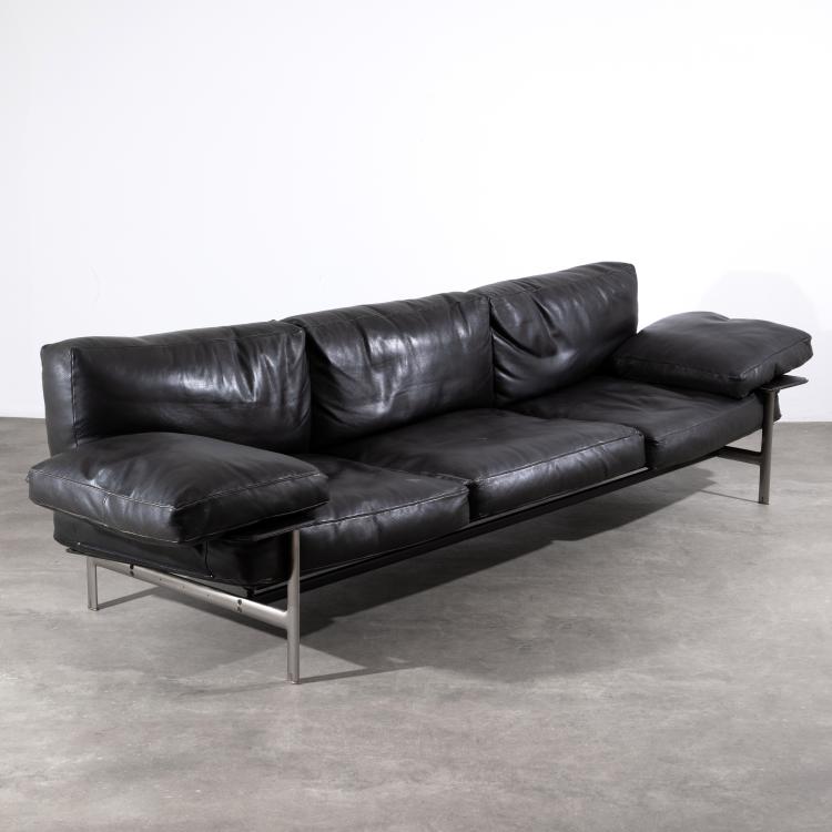 Hauptbild zu Objekt, Dreier Lounge Sofa Modell Diesis, Antonio Citterio,Paolo Nava, B6B Italiy, K-16B 738