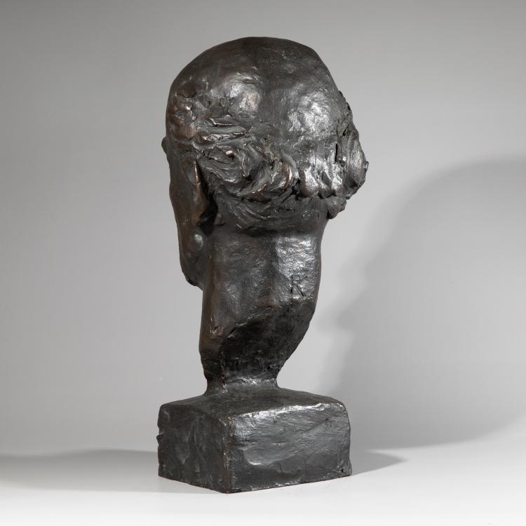 Bild 2 zu Objekt, Portraitkopf 'Herbert Grillo', um 1947, Fritz Klimsch, Noack, Hermann, Berlin, K-16B 293