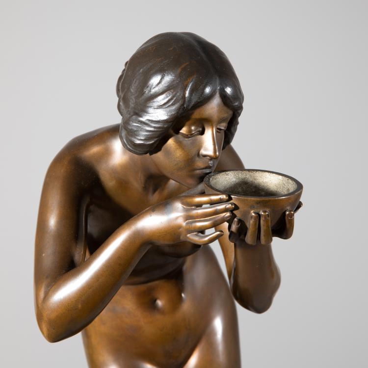 Bild 1 zu Objekt, 'Trinkende', 1905-10, Victor Heinrich Seifert, K-16B 283