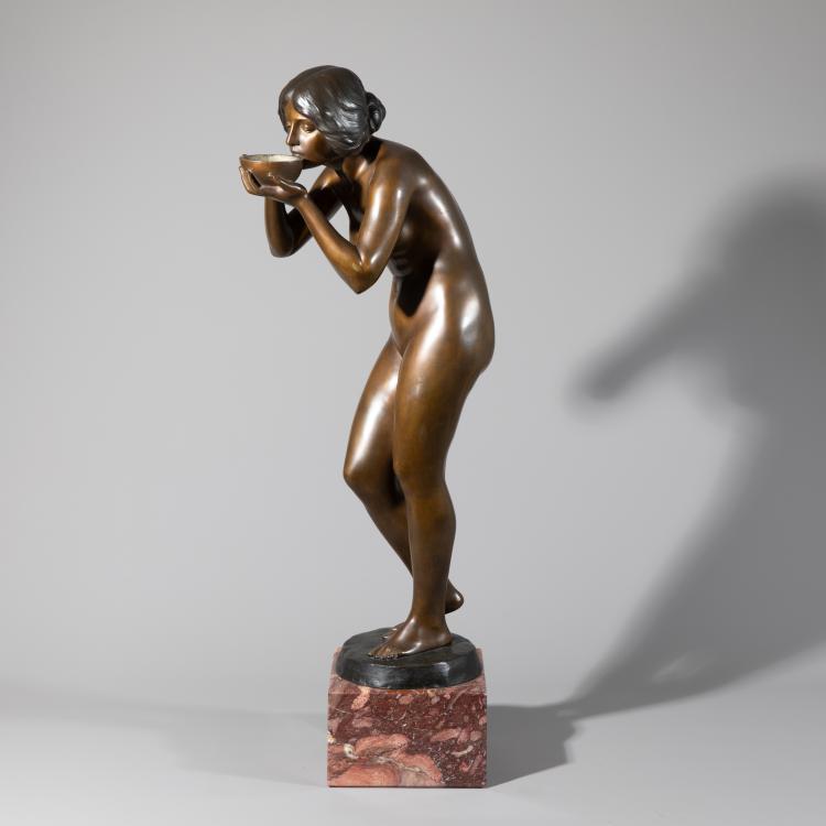 Bild 2 zu Objekt, 'Trinkende', 1905-10, Victor Heinrich Seifert, K-16B 283