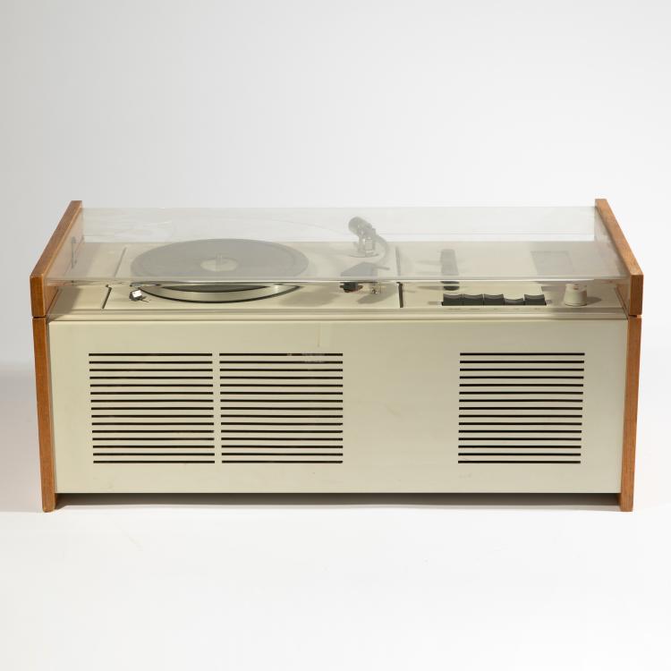 Bild 1 zu Objekt, Phonosuper Model SK 55 Snow White Coffin /Schneewittchensarg, Hans Gugelot,Dieter Rams, Braun, K-15O 25