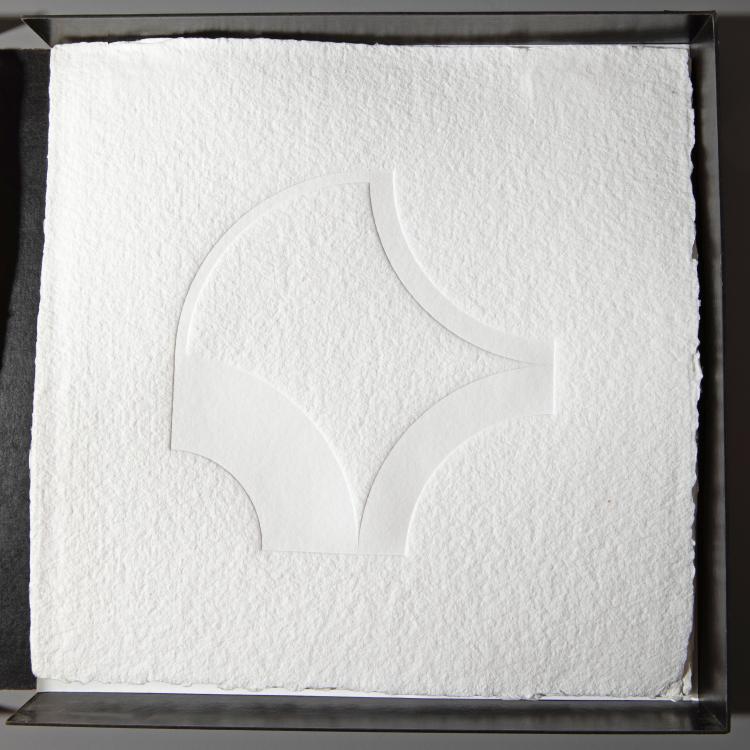 Bild 1 zu Objekt, Partial Circle Progressions - Twelve Variations, 1977, Eugen u.a. Gomringer, K-16B 480