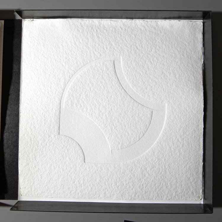 Bild 3 zu Objekt, Partial Circle Progressions - Twelve Variations, 1977, Eugen u.a. Gomringer, K-16B 480