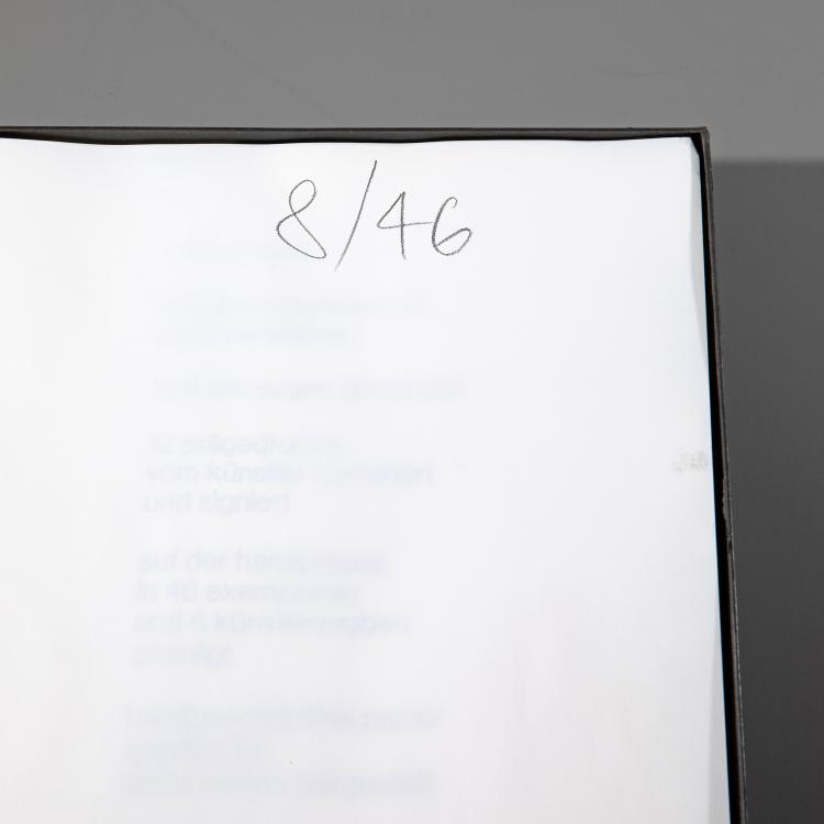 Bild 6 zu Objekt, Partial Circle Progressions - Twelve Variations, 1977, Eugen u.a. Gomringer, K-16B 480