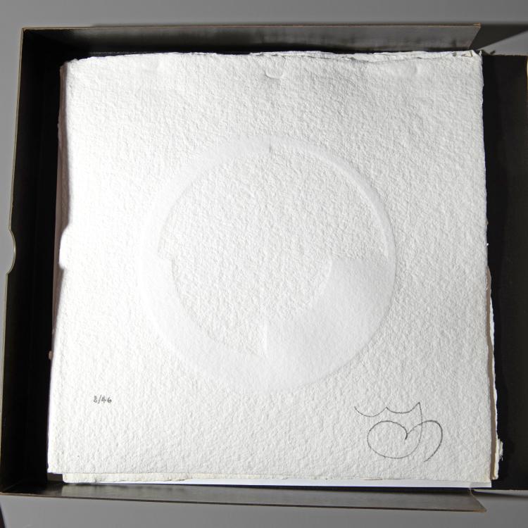 Bild 10 zu Objekt, Partial Circle Progressions - Twelve Variations, 1977, Eugen u.a. Gomringer, K-16B 480