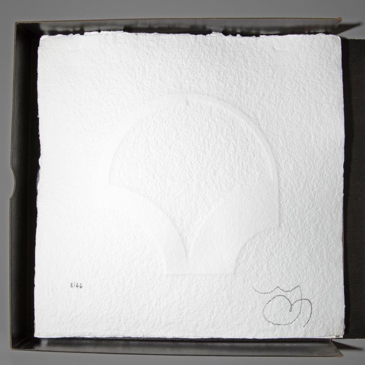 Bild 12 zu Objekt, Partial Circle Progressions - Twelve Variations, 1977, Eugen u.a. Gomringer, K-16B 480