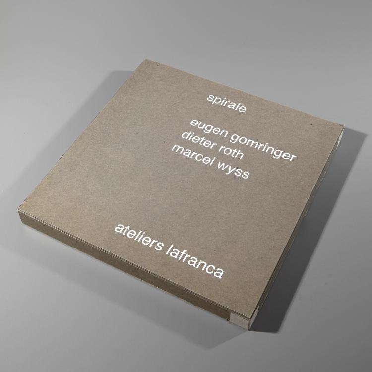 Bild 1 zu Objekt, Portfolio. Spiral. International Journal for Concrete Art and Design, 1953&ndash;1961, Eugen u.a. Gomringer, K-16B 481