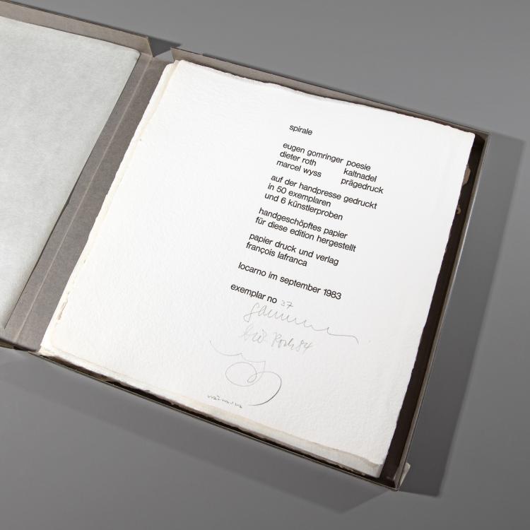 Bild 3 zu Objekt, Portfolio. Spiral. International Journal for Concrete Art and Design, 1953&ndash;1961, Eugen u.a. Gomringer, K-16B 481