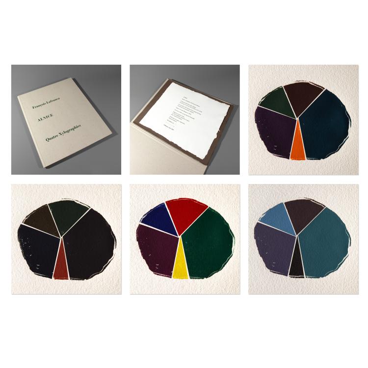 Hauptbild zu Objekt, 'Mappenwerk Alnice - Four Xylographs', 2000, K-16B 482