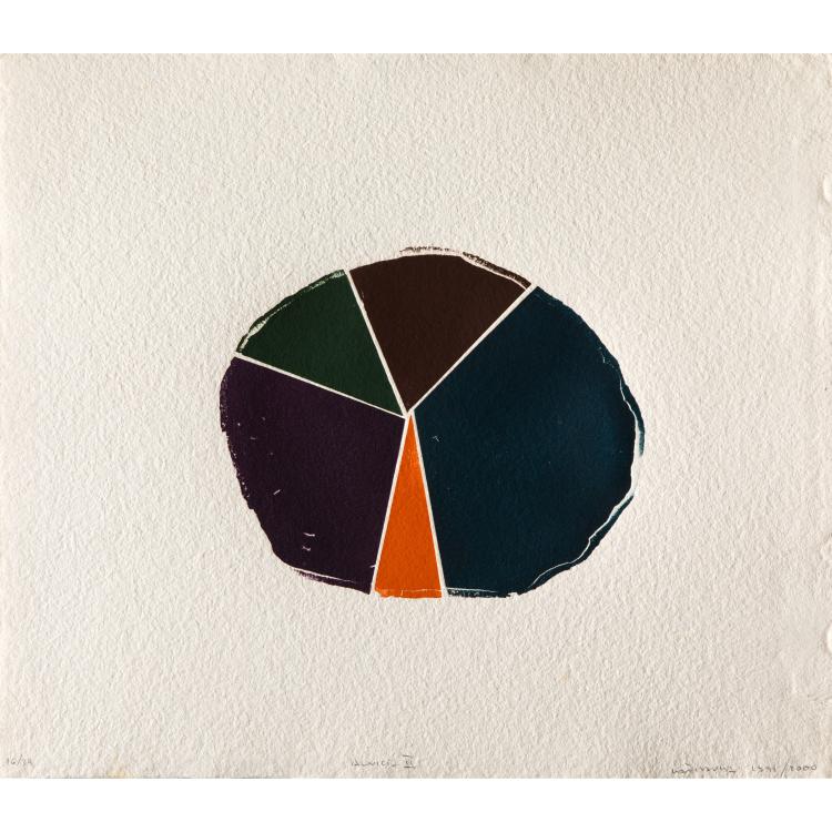 Bild 3 zu Objekt, 'Mappenwerk Alnice - Four Xylographs', 2000, K-16B 482