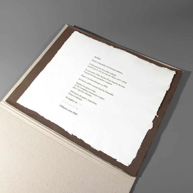 Bild 8 zu Objekt, 'Mappenwerk Alnice - Four Xylographs', 2000, K-16B 482