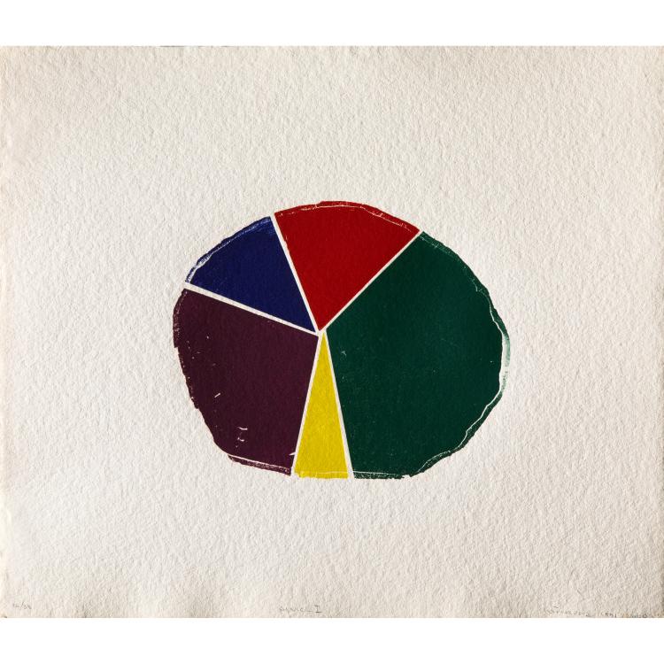 Bild 10 zu Objekt, 'Mappenwerk Alnice - Four Xylographs', 2000, K-16B 482