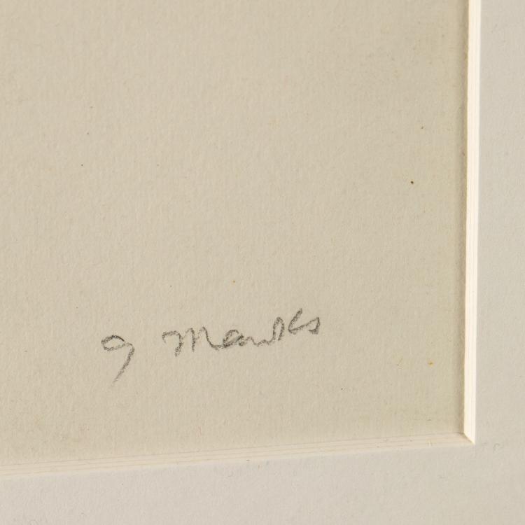 Bild 4 zu Objekt, Knabenakt und Aktdarstellung Adolf Schorling, ca. 1920er Jahre, Gerhard Marcks, K-16B 323