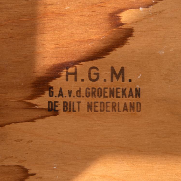 Bild 5 zu Objekt, Hocker Modell Military Stool von H. G. M. G.A.v.d. Groenekan, Gerrit Rietveld, H. G. M. G.A.v.d. Groenekan, K-16B 624
