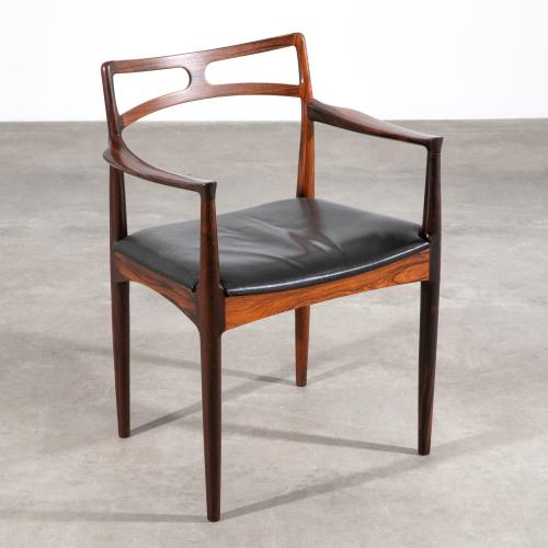 Armchair model 94/2 in rio rosewood