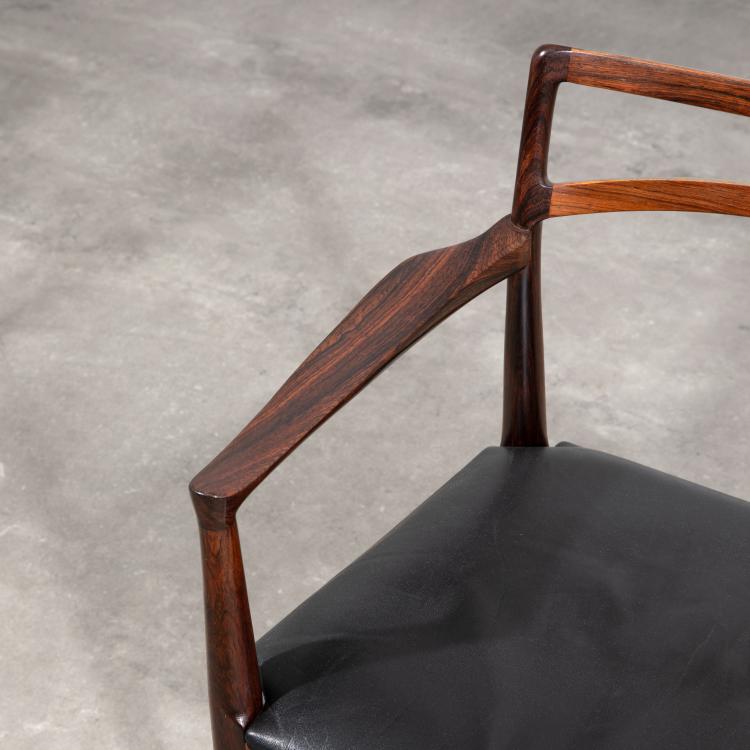 Bild 3 zu Objekt, Armlehnstuhl Modell 94/2 in Rio-Palisander, Johannes Andersen, K-16B 676