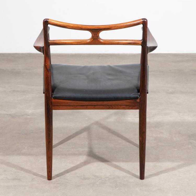 Bild 4 zu Objekt, Armlehnstuhl Modell 94/2 in Rio-Palisander, Johannes Andersen, K-16B 676