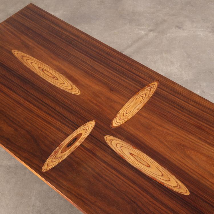 Bild 1 zu Objekt, Coffee Table / Blatttisch mit vier Einlagen, Tapio Wirkkala, Asko, K-16B 695