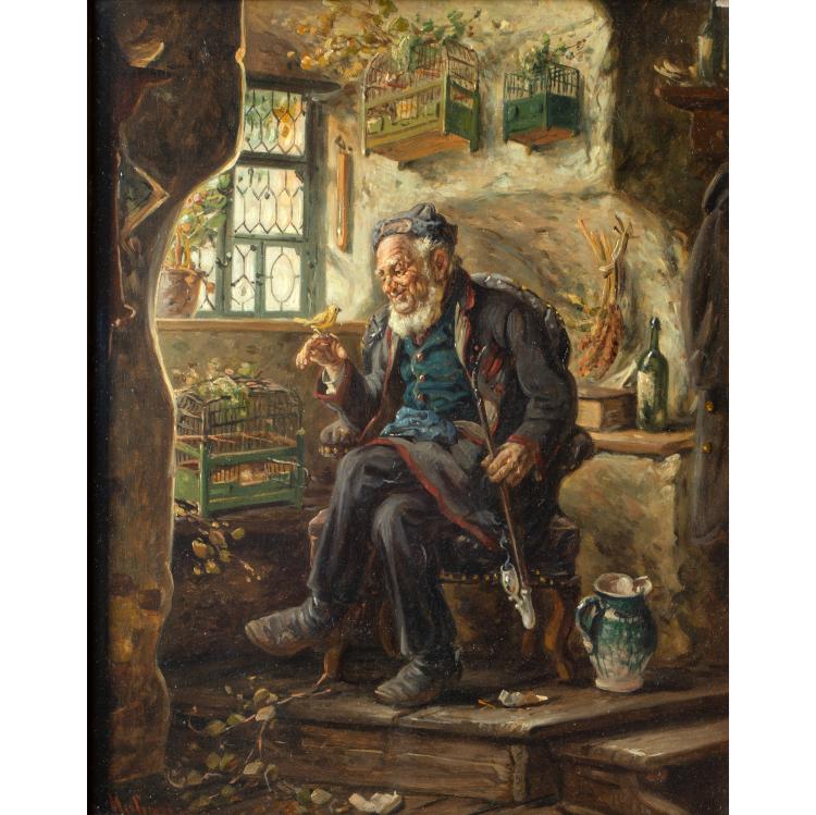 Bild 4 zu Objekt, Pfeifenrauchender, K-16B 309