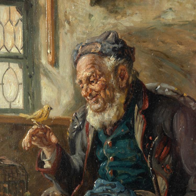 Bild 8 zu Objekt, Pfeifenrauchender, K-16B 309