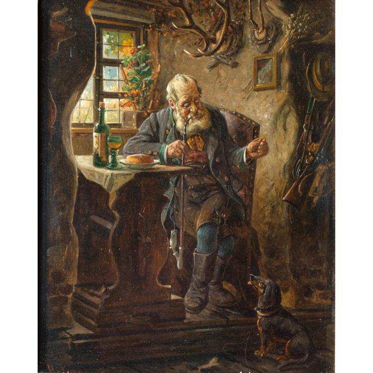 Bild 10 zu Objekt, Pfeifenrauchender, K-16B 309