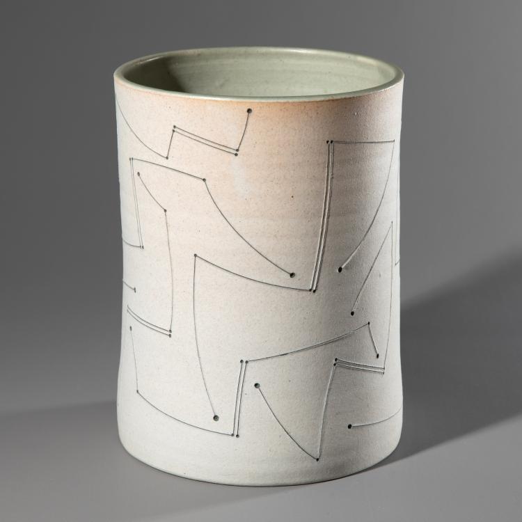 Hauptbild zu Objekt, zylindrische vase, K-16A 244