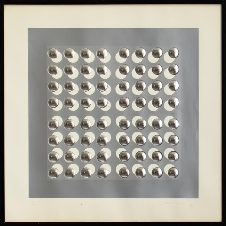 Bild 3 zu Objekt, 2 x 'Rauten', 1970, 1 x 'Serielle Spiegelung',1970, Victor Bonato, K-16B 473