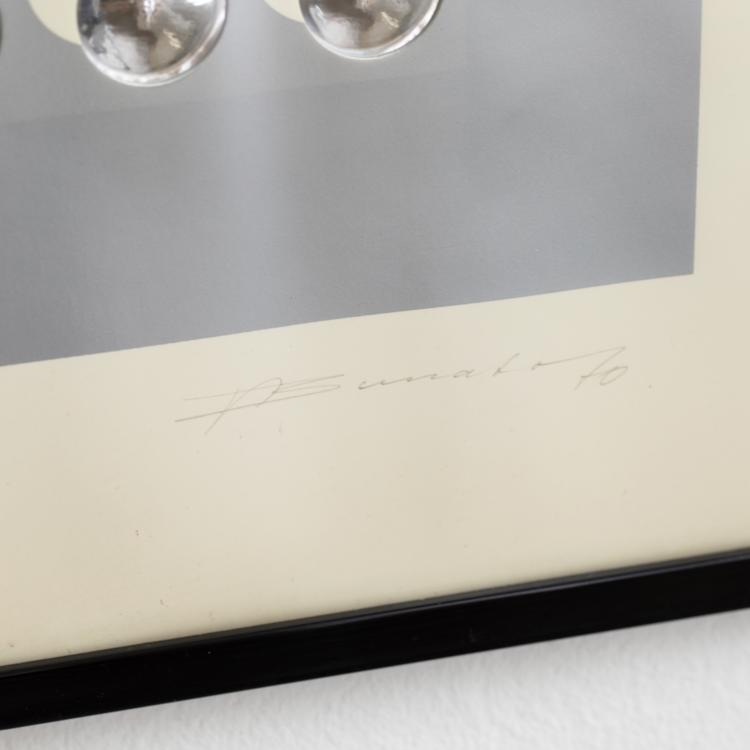 Bild 5 zu Objekt, 2 x 'Rauten', 1970, 1 x 'Serielle Spiegelung',1970, Victor Bonato, K-16B 473