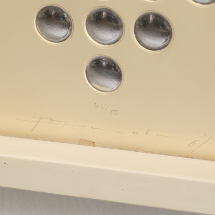 Bild 7 zu Objekt, 2 x 'Rauten', 1970, 1 x 'Serielle Spiegelung',1970, Victor Bonato, K-16B 473