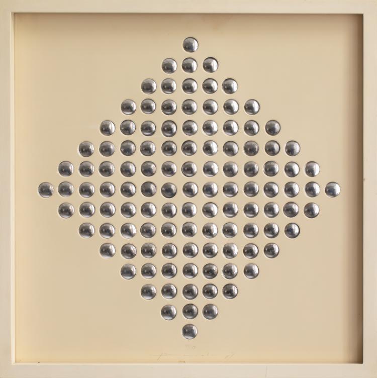 Bild 9 zu Objekt, 2 x 'Rauten', 1970, 1 x 'Serielle Spiegelung',1970, Victor Bonato, K-16B 473